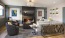 fireside seating in clubroom